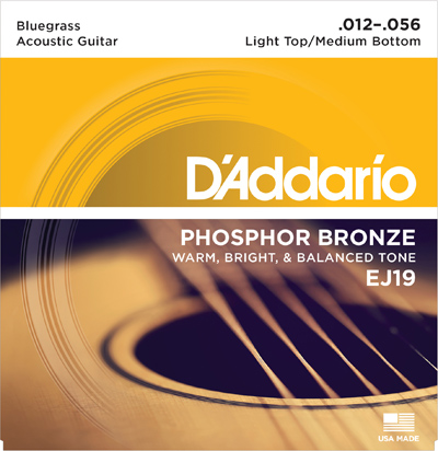 D'Addario EJ19 Bluegrass