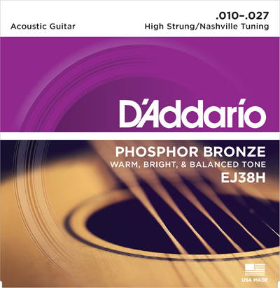 D'Addario EJ38H Nashville