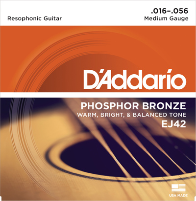 D'Addario EJ42 Resophonic