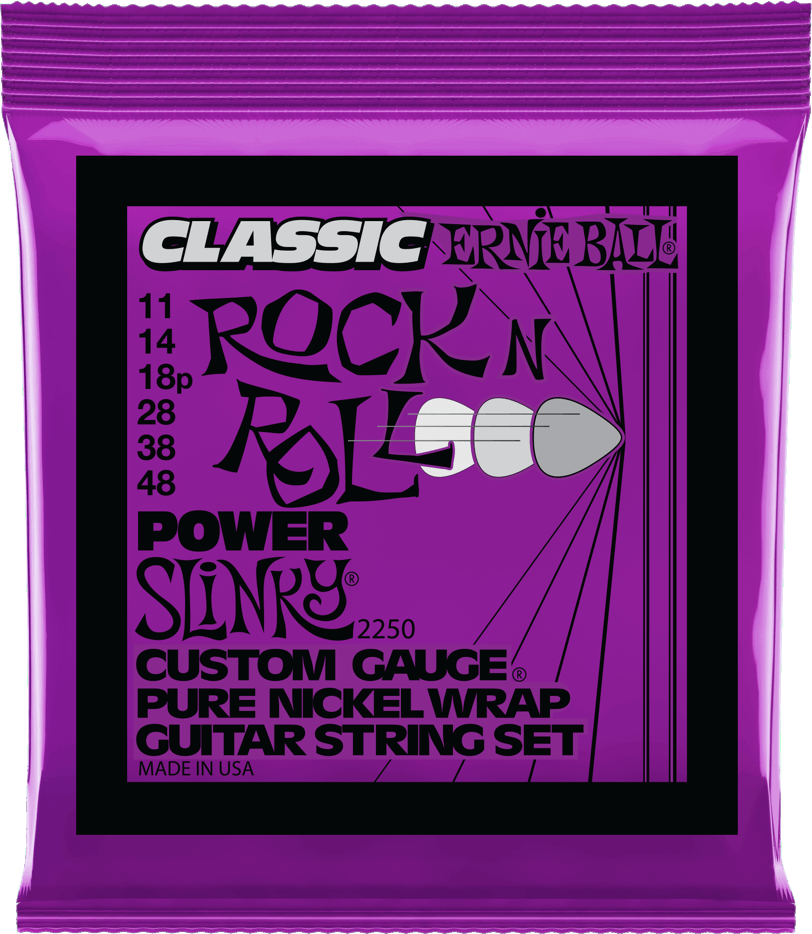 Ernie Ball Pure Nickel Power Slinky P02250